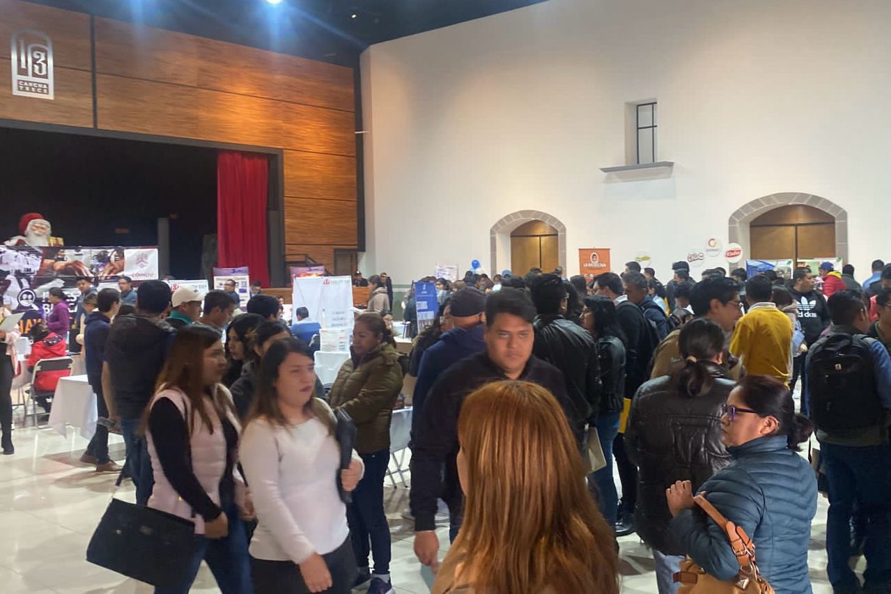 Con gran éxito se lleva a cabo la Primera Feria de Empleo en Huamantla